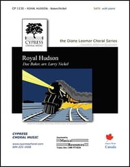 Royal Hudson SATB choral sheet music cover Thumbnail